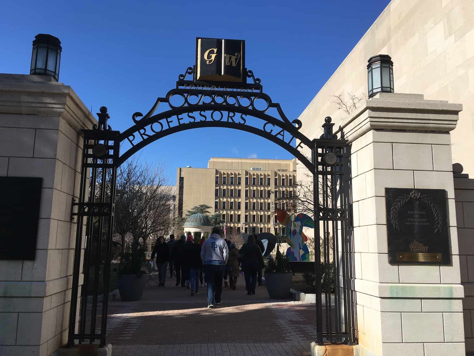 gwu walking tour