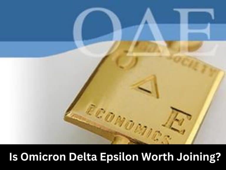 Is Omicron Delta Epsilon Worth Joining?