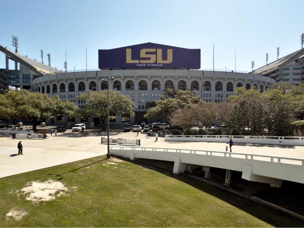 Tiger Stadium at Louisiana State University