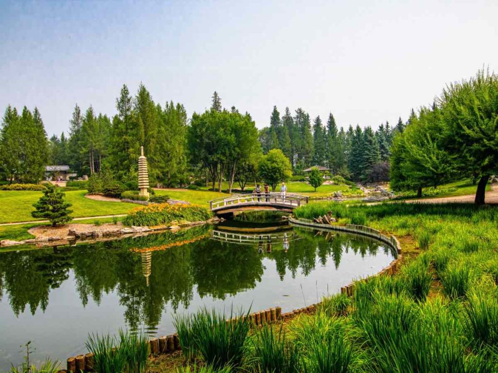 Zen Garden at the University of Alberta Botanical Garden