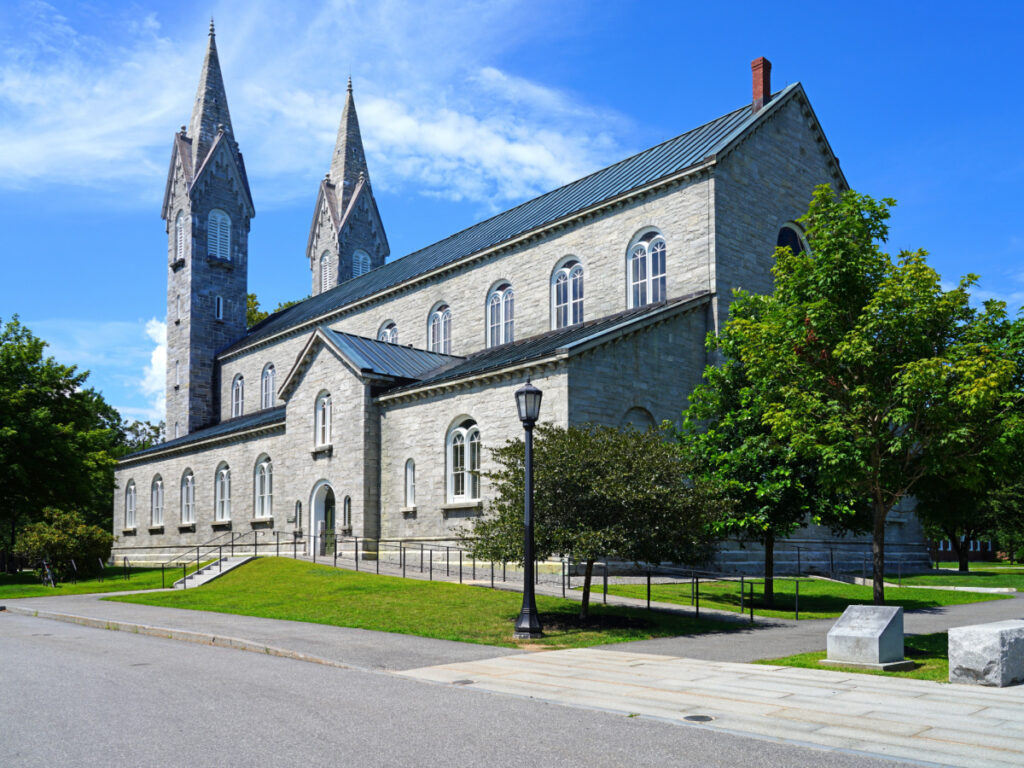 Bowdoin college campus