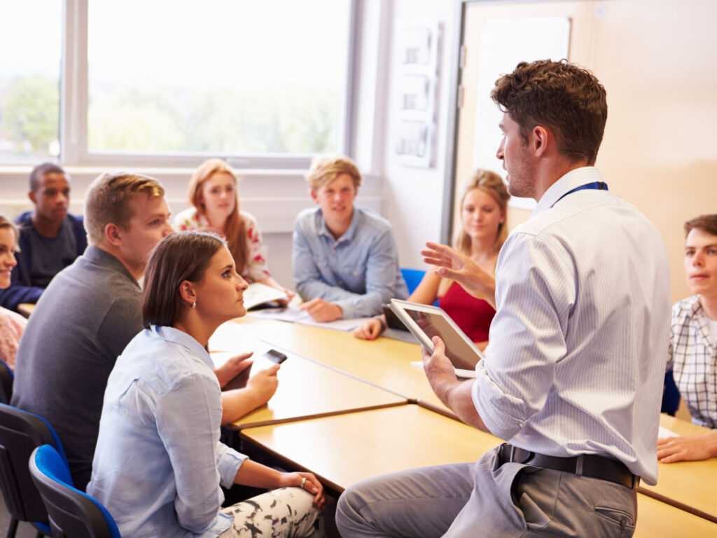 college classroom