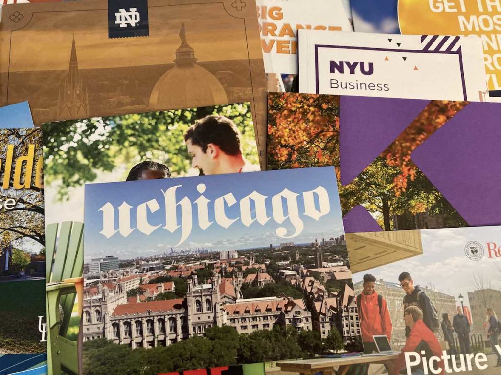 College mail
