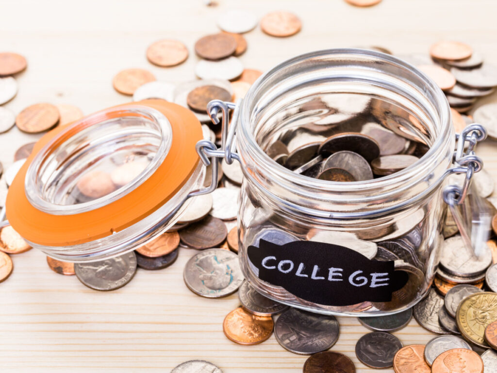 save money in college
