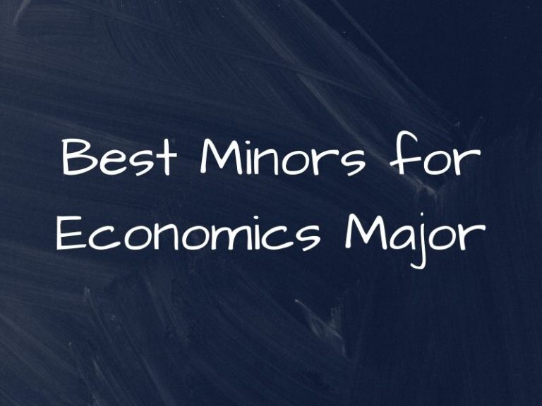 12 Perfect Minors for Economics Major
