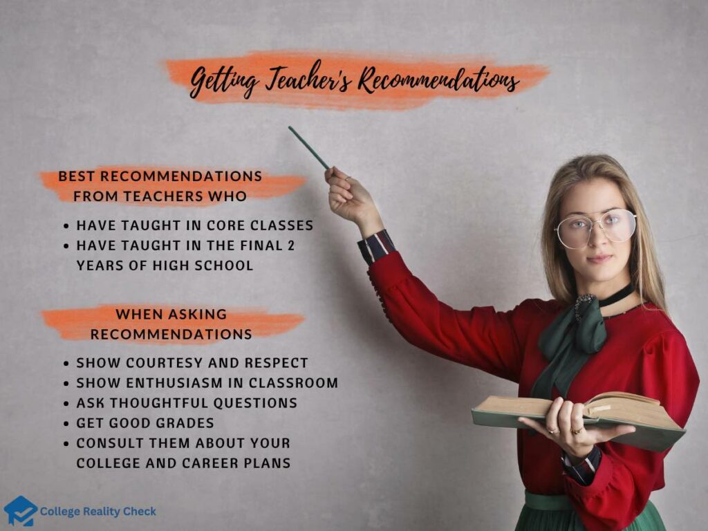 How to ask for teacher recommendations