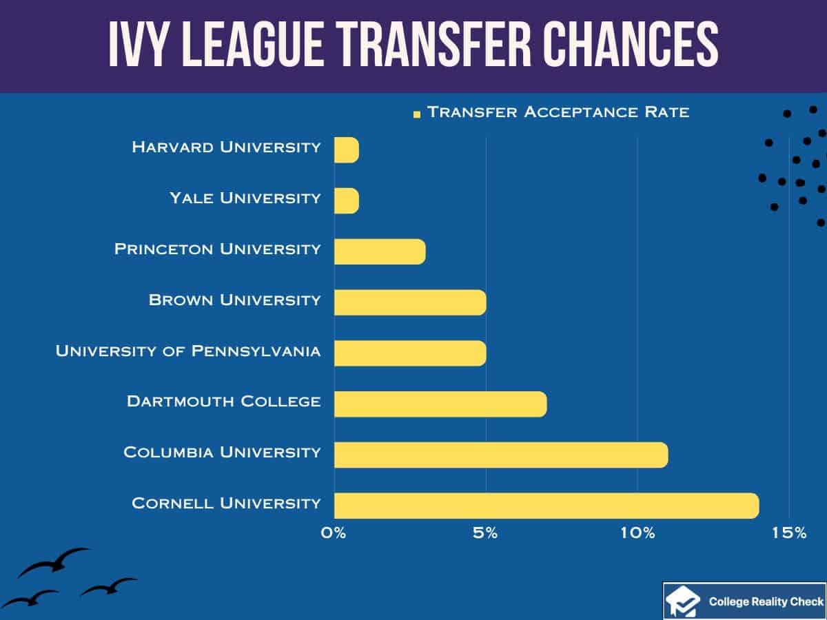 Ivy Schools Transfer Acceptance Rates