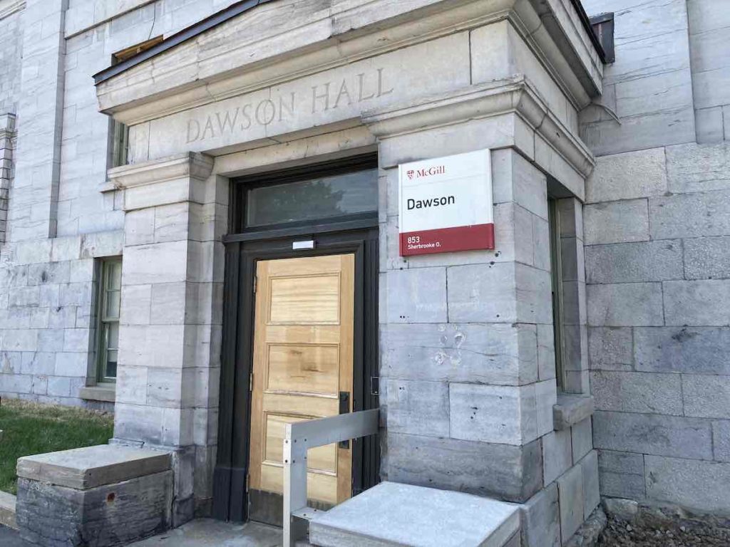 McGil University Dawson Hall