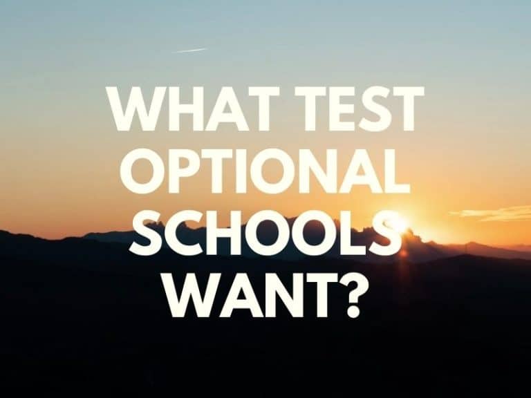 What Do Test-Optional Schools Look For In College Application