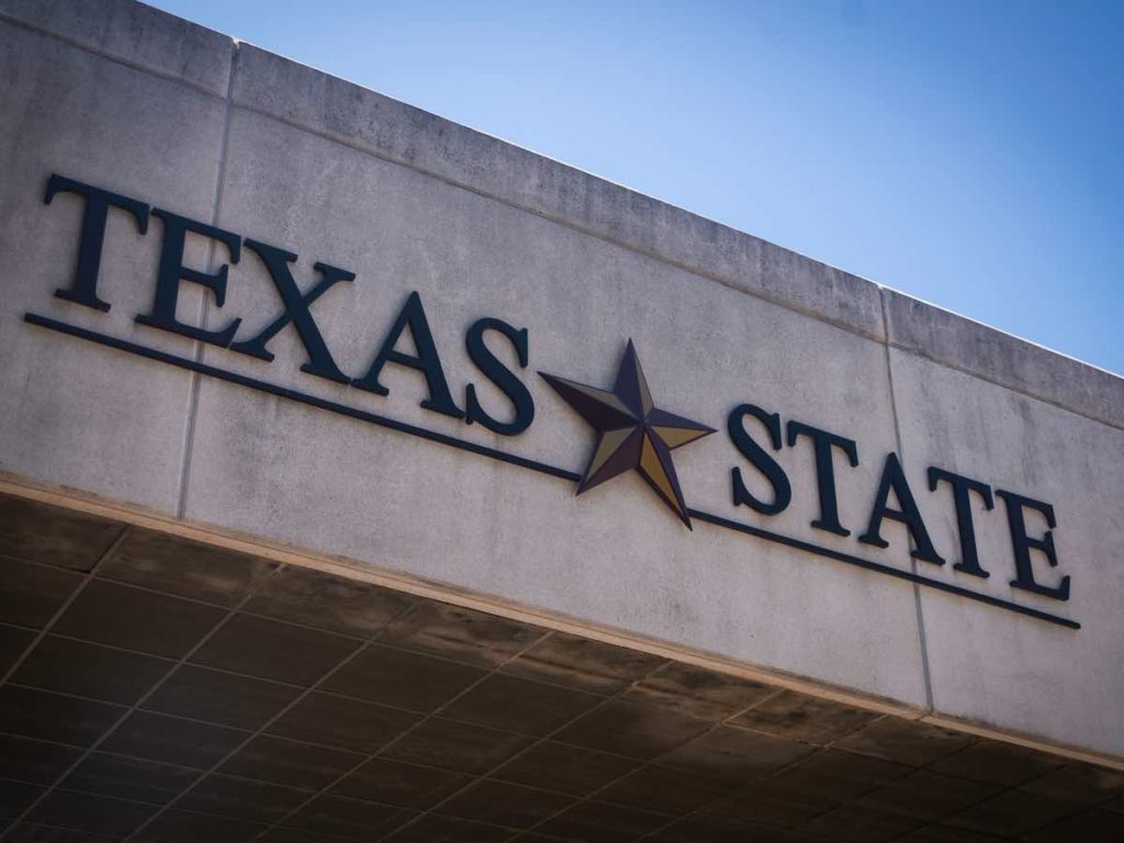 Texas State University logo