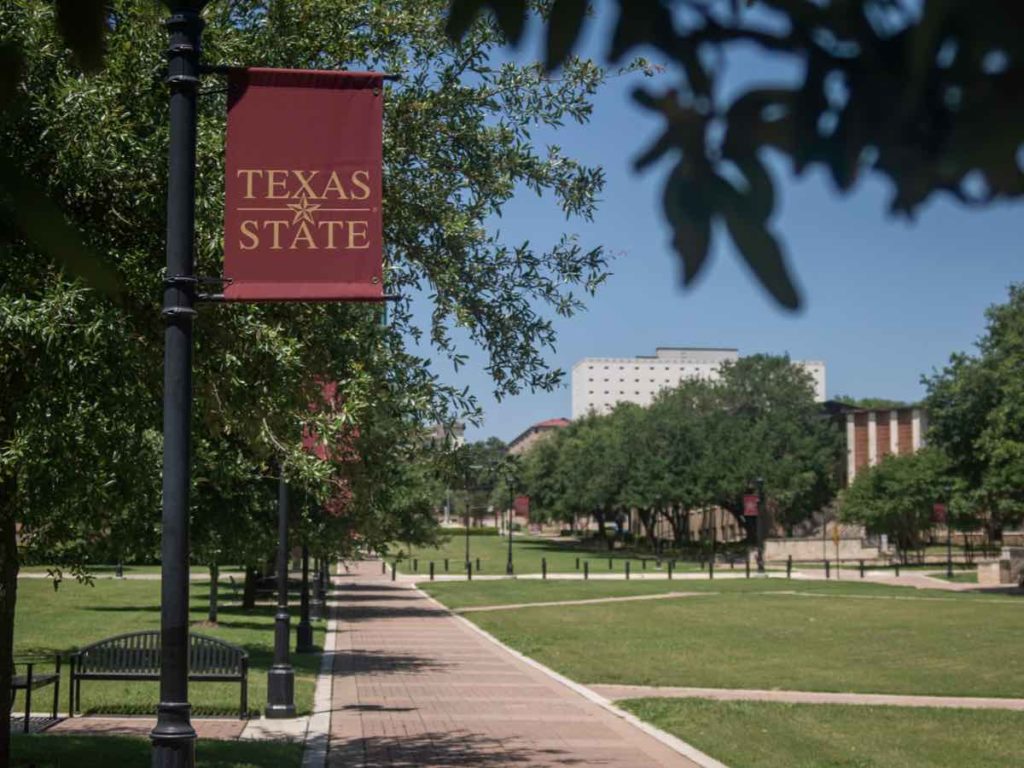 Texas State University campus