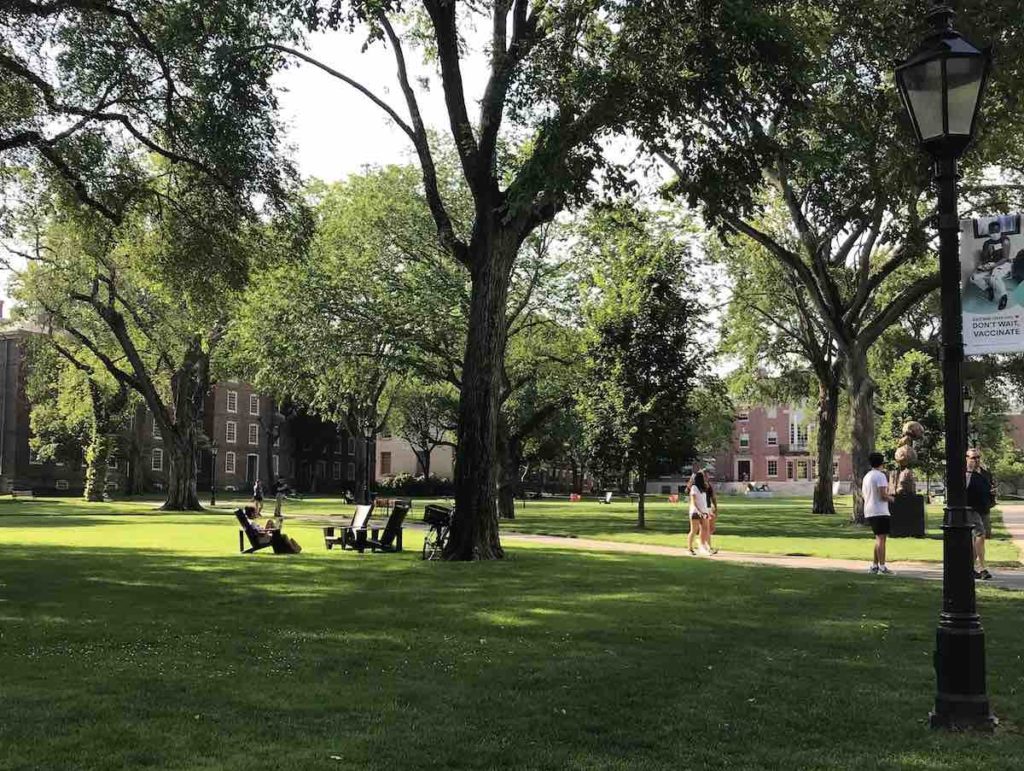 Brown University campus