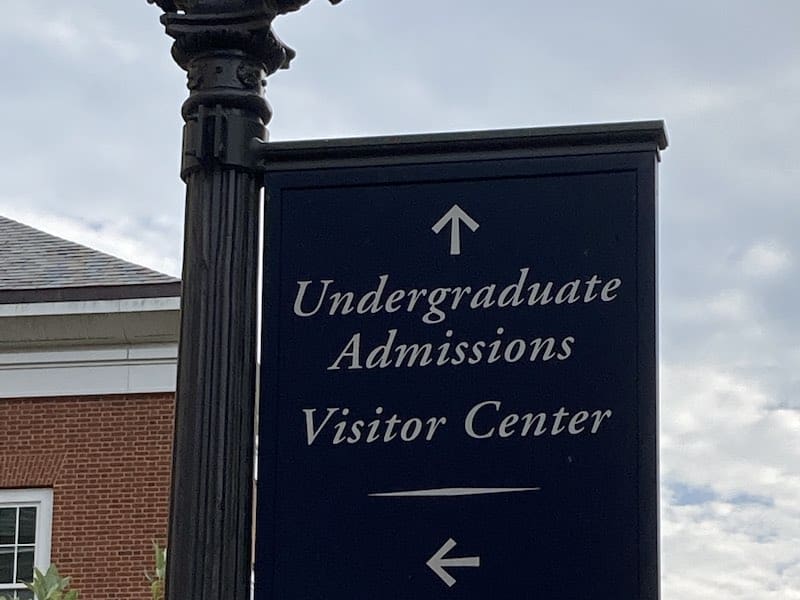 Undergraduate admissions office