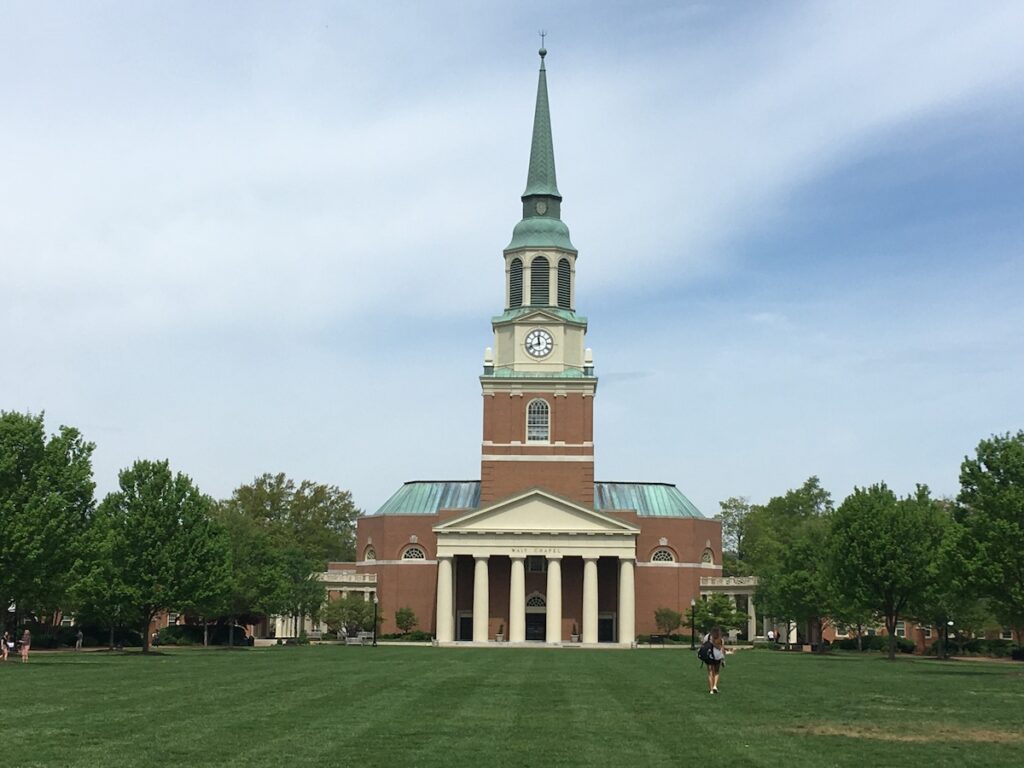 wake forest school tour